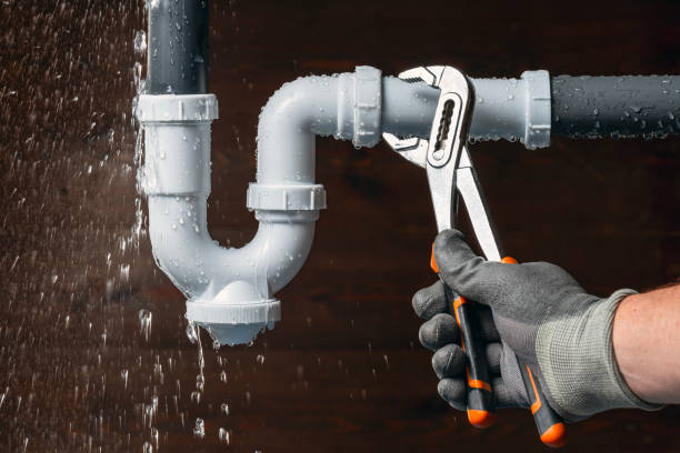 Professional Drain Cleaning technician working in Guasti, CA
